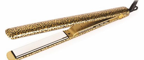 Corioliss C3 Gold Leopard Hair Straightener - Ultimate Titanium Styling Iron