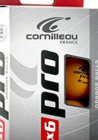 Cornilleau Pro Table Tennis Balls 40mm - Six Orange Balls