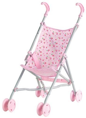 Corolle - Floral print doll stroller