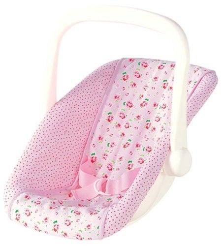 - Floral print small infant doll carrier