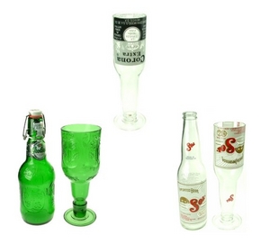 Corona Light Glass Goblets