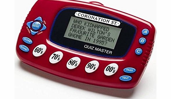 Corrie Quiz Master Electronic Game