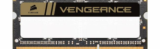 Corsair CMSX16GX3M2A1600C10 Vengeance 16GB (2x8GB) DDR3 1600 Mhz CL10 Enthusiast Notebook Memory Kit