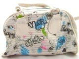 High School Musical White Zip Make Up Handbag and Make-Up