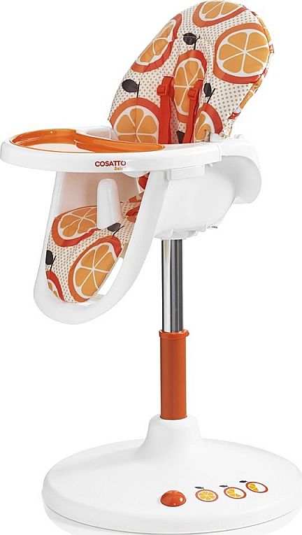 3 Sixti Highchair- Orange Squash (New