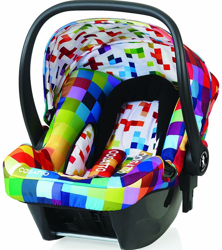 Hold Infant Car Seat Pixelate 2014