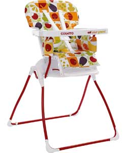 on the Move Highchair Eat Your Greens