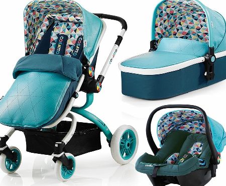 Cosatto Ooba Travel System Duck Egg