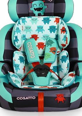 Cosatto Zoomi Group 1/2/3 Car Seat 2014 Range (Cuddle Monster)
