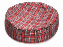 Cosipet Alex Griffiths Tartan Bean Bag (Red) Large - 36