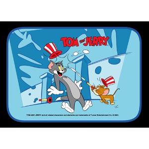 Blue Tom and Jerry Sunshade