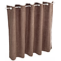 Cotswold Company Chocolate Faux Suede Curtains 228x190cm