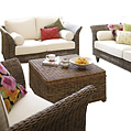 Cotswold Company Fairwind Armchair - cream cushions