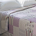 Cotswold Company Pink Patchwork Quilt - King 264x264 cm