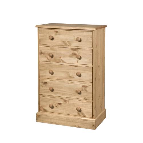 Cotswold 5 Drawer Chest wide 214.104