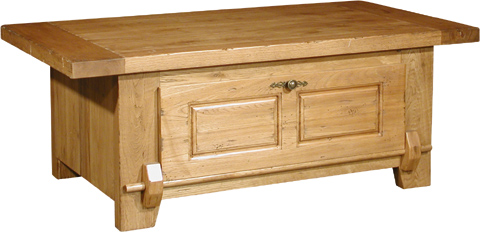 Oak Coffee Table Cabinet