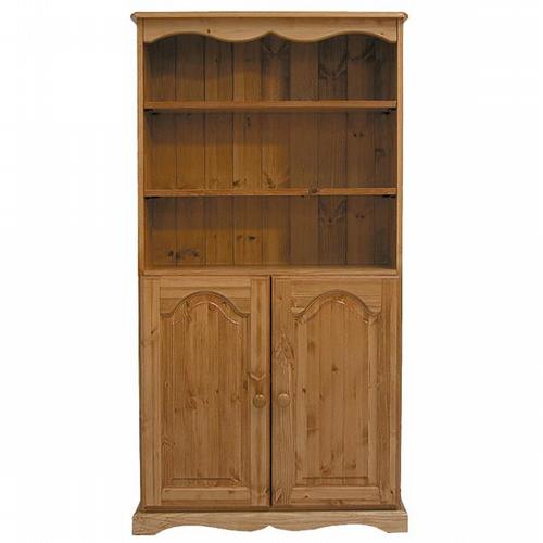 Cotswold Occasional Pine Furniture Country Pine Bookcases and Cupboard 5`