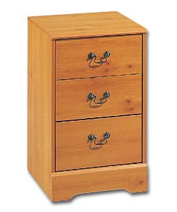 Cotswold Pine 3 Drawer Narrow Chest