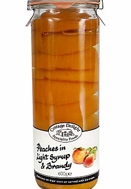 Cottage Delight Peaches in Brandy, 600g