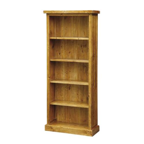 Cottage Pine Furniture Chunky Pine Bookcase
