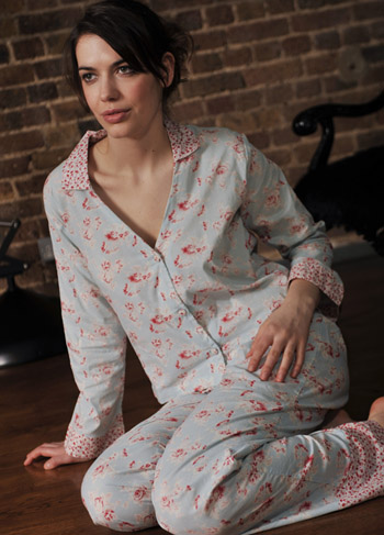 Floral print pyjamas
