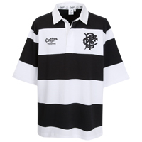 Barbarians 2009/10 Rugby Shirt - White/Black.