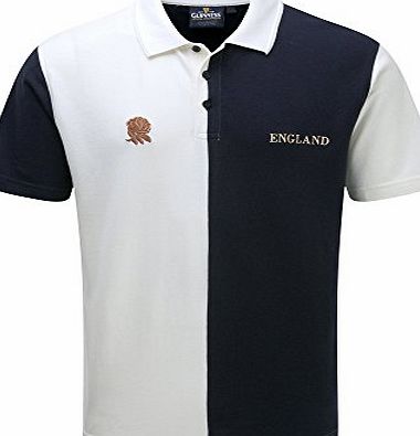 Cotton Traders Guinness Classic Polo Shirt England Mens Hip Short Sleeves Rugby Cream XL