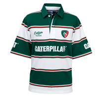 Cotton Traders Leicester Tigers Rugby Union Home Shirt 08/09 -