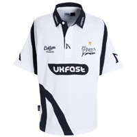 Cotton Traders Sale Sharks 2009/10 Away Rugby Shirt - White.
