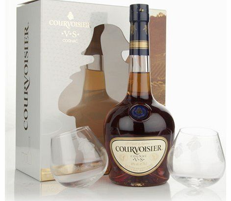 VS Cognac with 2 Glasses Gift Pack 70cl