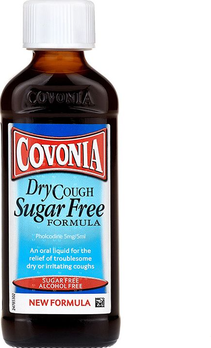 Covonia, 2102[^]0139710 Dry Cough Sugar Free Formula 150ml