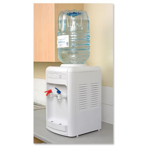Water Cooler Dispenser Table Top White Ref