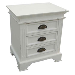 CPW - Kristina 3 Drawer Bedside Cabinet