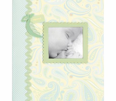 CR Gibson Babys First Five Years Memory Book -- Newborn Baby Gift Set / Keepsake / Baby Journal (Jack)