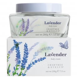 CRABTREE and EVELYN LAVENDER BODY CREAM (200G)