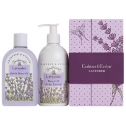 CRABTREE and EVELYN LAVENDER GIFT DUO