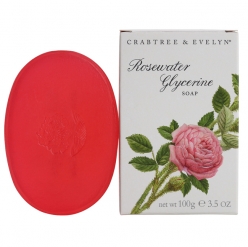 CRABTREE and EVELYN ROSEWATER GLYCERINE SOAP