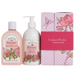 CRABTREE and EVELYN ROSEWATER HANDCARE DUO