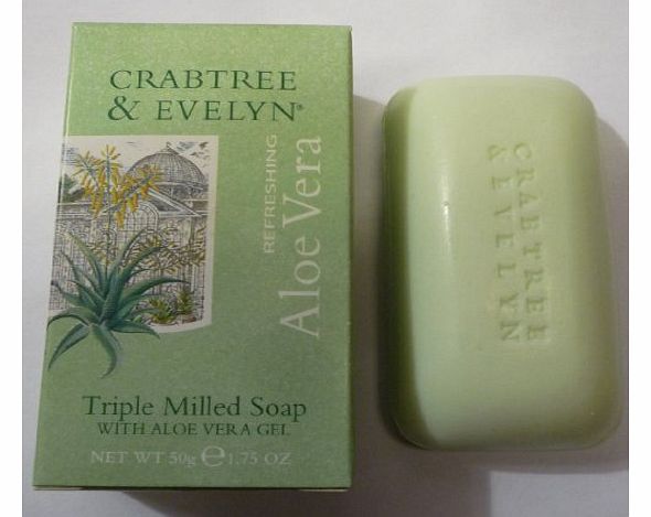 Triple Milled Luxury Soap Aloe Vera 5 x 50g Bars