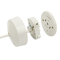 CRABTREE Pre-Wired Plug-In Ceiling Rose