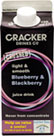 Cracker Blueberry and Blackberry Juice Drink