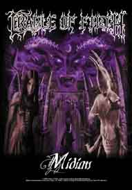 Cradle Of Filth Midian Textile Poster