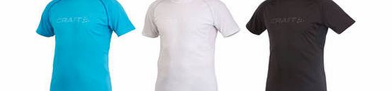 Active Run Short Sleeve Tee With Embossed