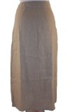 Crafted Wealth of Nations Oatmeal Linen Skirt - 8