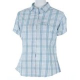Crag Saroda Short Sleeve Shirt Ladies Blue Check 14