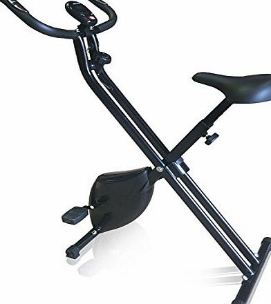 CRAVOG 1.6kg Exercise Upright Magnetic Cycling Bike Fitness Machine Foldable