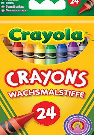 Crayola - 24 Crayons Assorted Colours