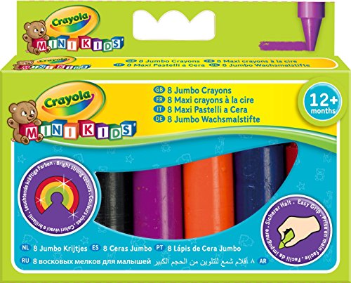 Crayola - 8 Jumbo Crayons Assorted Colours