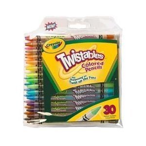 Crayola 30ct Twistables Colored Pencils