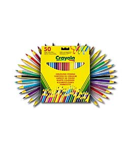 50 Coloured Pencils